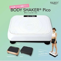 BODY SHAKER® Pico 振動マシンコンパクトの後に。BODY SHAKER® Pico 振動マシンコンパクト:血行促進や筋トレ後に。即日発送の画像