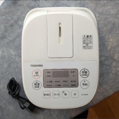Toshiba 炊飯器　3合炊きの画像