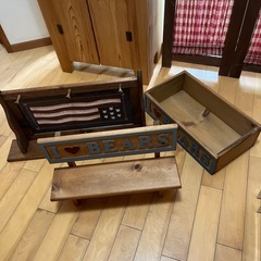 カントリー家具まとめ売りの画像