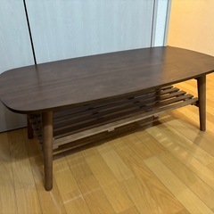折りたたみローテーブルの画像