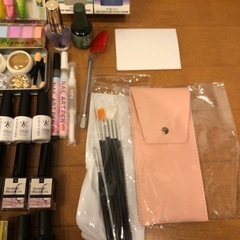 ジェルネイルセット　水彩ネイルセットの画像