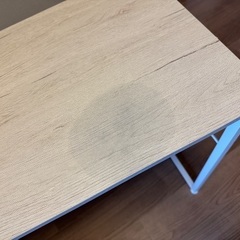 ニトリ　折りたたみデスク　シミありの画像