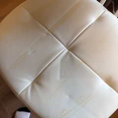 ニトリ　白　椅子　の画像