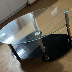 ガラステーブルあげます！の画像