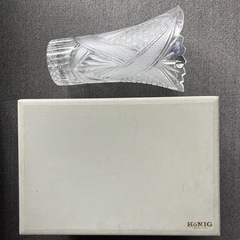 KONIG　ケニッヒクリスタル花瓶の画像