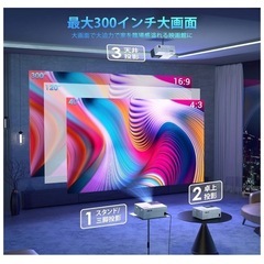 未使用🌺プロジェクタースクリーン付きの画像