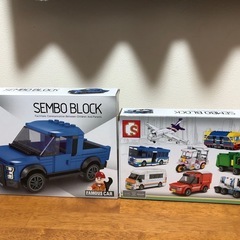 SEMBO BLOCK バスとトラックのセット　レゴ互換品　車の画像