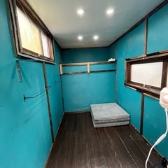 キャンピング小屋／軽トラに載せられる小型小屋の画像