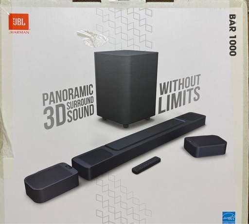 【美品】JBL サウンドバー BAR1000 7.1.4ch ホームシアター システム