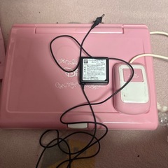 電池不使用　ケーブル付きディズニープリンセスパソコンの画像