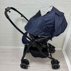 ［美品✨］ 手洗い清掃済み combi メチャカル ハンディオート4キャス　両対面式　福岡の画像