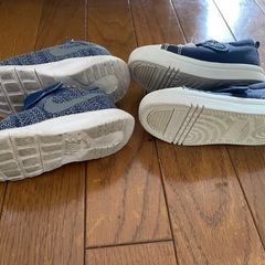 NIKE13cm＆無印スニーカー 14cm　2足Setの画像