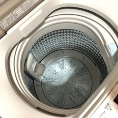 受付停止【引き取り限定】全自動洗濯機の画像