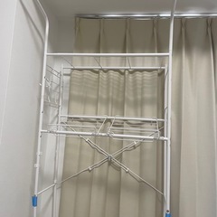 【受け渡しきまりました】洗濯機 ラック ニトリの画像