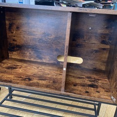 😎オシャレ😎レンジボード ブラウン シンプル オシャレ No.2604 NH の画像