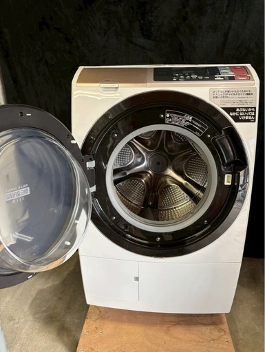 【成約済み】⭐︎6ヶ月保証付き！日立 ドラム式洗濯機 BD-T6001L 2018年製 洗濯10kg乾燥6kg