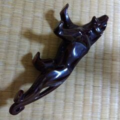 とら　クマ　置き物の画像