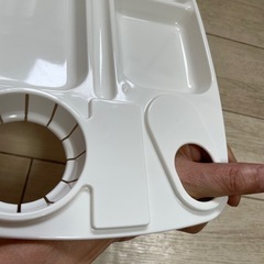 キャンプ用　プラスチック皿の画像
