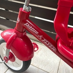美品 ラジオフライヤー 三輪車 手押し　ベビーカーの画像