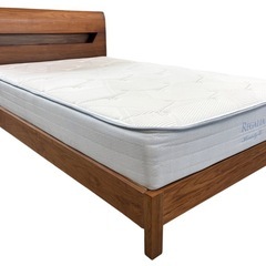 🛏️ キングスダウン REGALIA HONESTY II マットレス ＋ 大塚家具ベッドフレーム 🚚 配達可能の画像