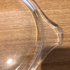 Pyrex オールドパイレックス　バタープリント　キャセロール　ブルーの画像