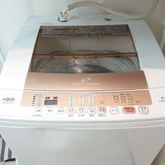AQUA AQW-VW800E(WX) 8kg 洗濯機の画像
