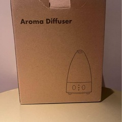 値下げ！【美品】新品未使用 アロマディフューザー ホワイト ASL-001の画像