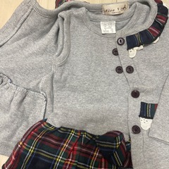 女の子80〜90cmかわいい洋服セットの画像