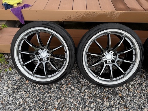 WORK エモーションzr10　19インチタイヤホイールセット【4本】