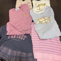 100cm 子供服 6点セットの画像