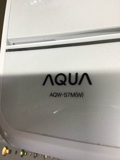 ⚫︎販売終了⚫︎AQUA    7.0k洗濯機　2021年製　中古品