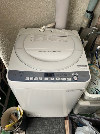 sharp 洗濯機2019型