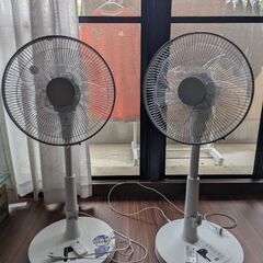 扇風機　リモコン付の画像