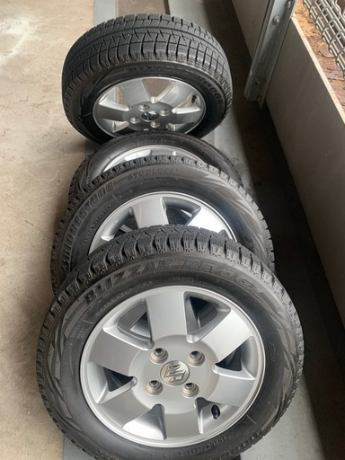 155/65 R
13スタッドレスタイヤ&ホイル4本セット