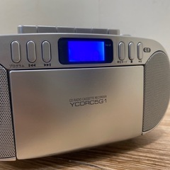 CDラジオカセットレコーダー 22年製の画像