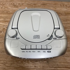 CDラジオカセットレコーダー 22年製の画像