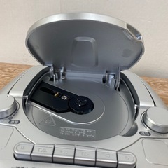 CDラジオカセットレコーダー 22年製の画像