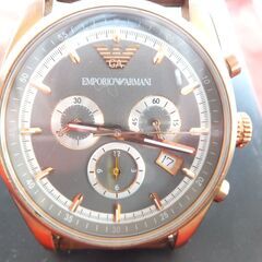 EMPORIO ARMANI 本物メンズ腕時計　ケース付き　ワンオーナー物の画像