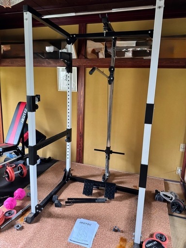 IROTEC（アイロテック）マスキュラーセットR140(パワーラック・インクラインベンチ・バーベル・ダンベル)