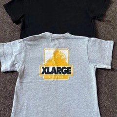 XLARGE KIDS エクストララージキッズ ゴリラロゴTシャツ 90センチ２枚セットの画像