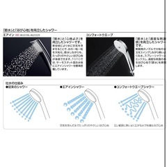 【美品】TOTO シャワーヘッド (コンフォートウェーブ) THC70Cの画像