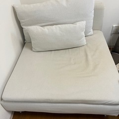 IKEA ソーデルハムン　ソファ クッション付き の画像