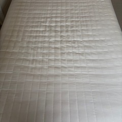 無印良品セミダブルベットの画像
