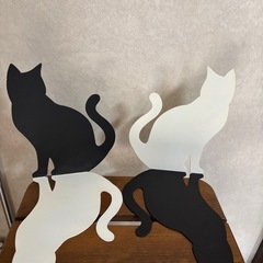 猫のブックエンド（りばーしリバーシブル）の画像