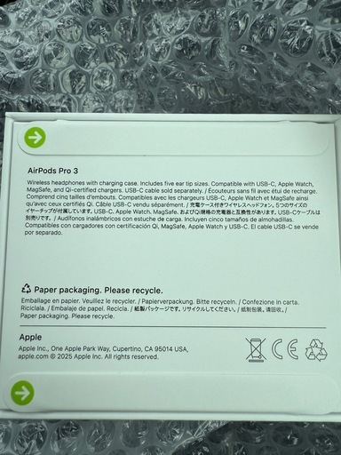新品AirPods Pro3