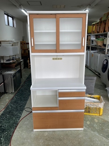 CRAFT KOGA 食器棚　パーキン　90 OP  リサイクルショップ宮崎屋　住吉店　25.10.15