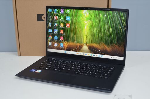 中古軽量ノートパソコン 東芝 P1-M7VD-EL Windows11+office 爆速SSD512GB 第12世代core i7/メモリ16GB/14インチ/webカメラ/無線内蔵