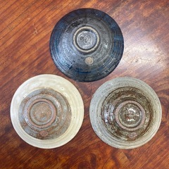 金田鹿男 小皿3枚【ZK-14】の画像