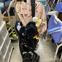 石2510-336  Smart Angel　 ベビーカー ヨーネレジェ e ミッキーマウス キズ 汚れありの画像