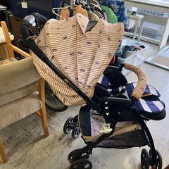 石2510-336  Smart Angel　 ベビーカー ヨーネレジェ e ミッキーマウス キズ 汚れありの画像